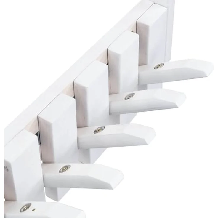 HOME DELUXE Garderobenleiste PORTE Weiß - 80 x 15 cm – Bild 6
