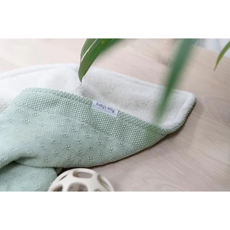Baby's Only Teddy Mood Babydecke - Laurel Green Gr – Bild 3