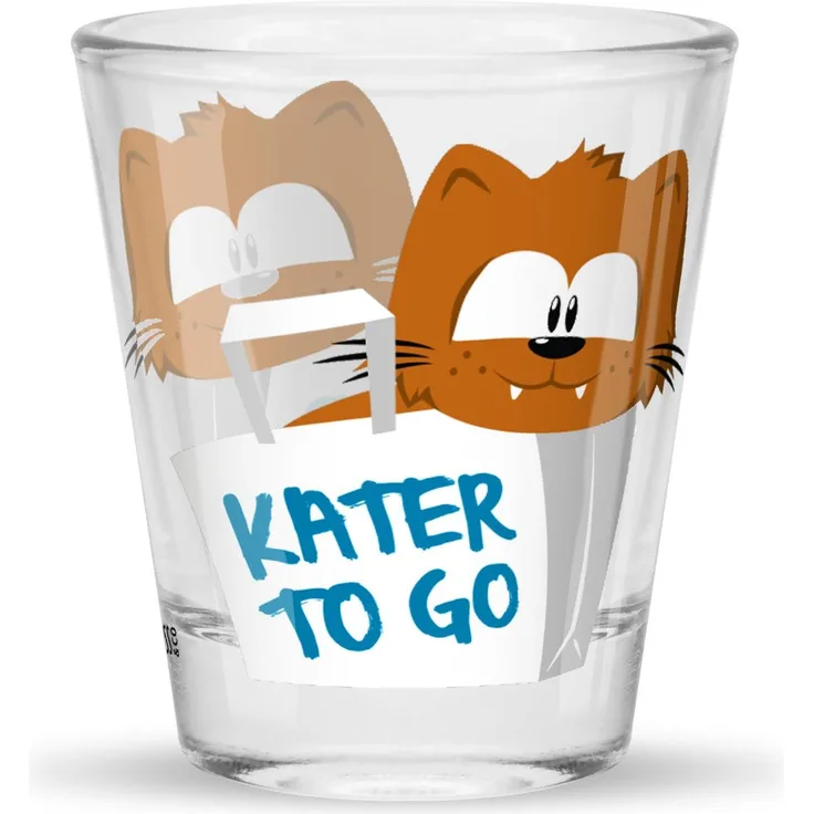 Schnapsglas Kater 6cl