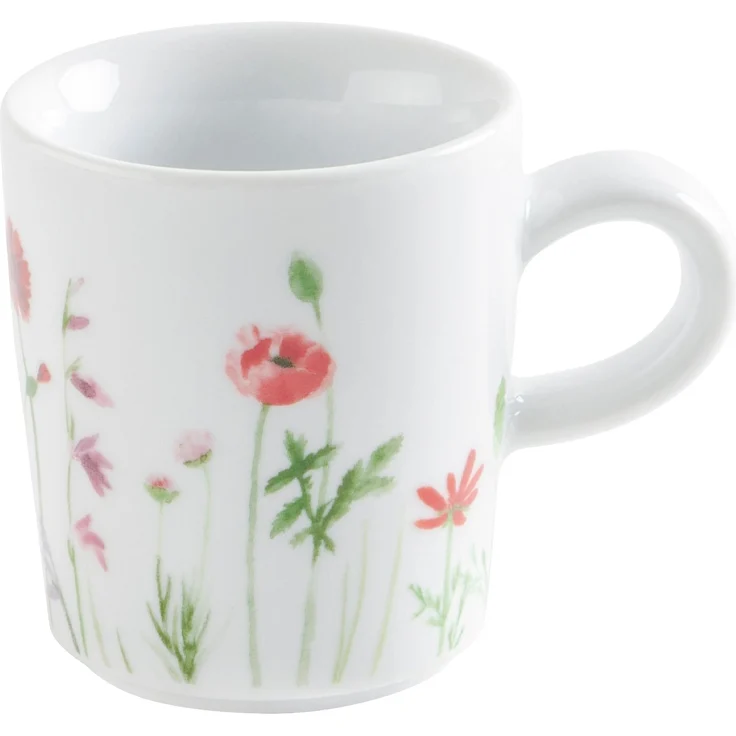 KAHLA Wildblume Espresso-Obertasse 0,09 l Wildblume blau/rot – Bild 1