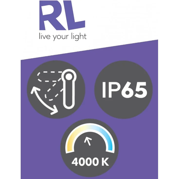 LED Flutlichtstrahler FUNCHAL 30W Aluminium Schwarz, IP65, Breite 14,5cm – Bild 7