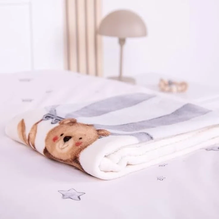 Babydecke babybest Ballonfahrt, Baby Best, niedliches Motiv – Bild 2