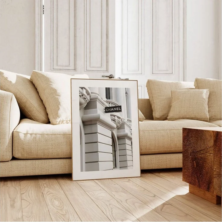 JUSTGOODMOOD Poster Premium ® Chanel Geschäft Poster · ohne Rahmen, (1 St) – Bild 4