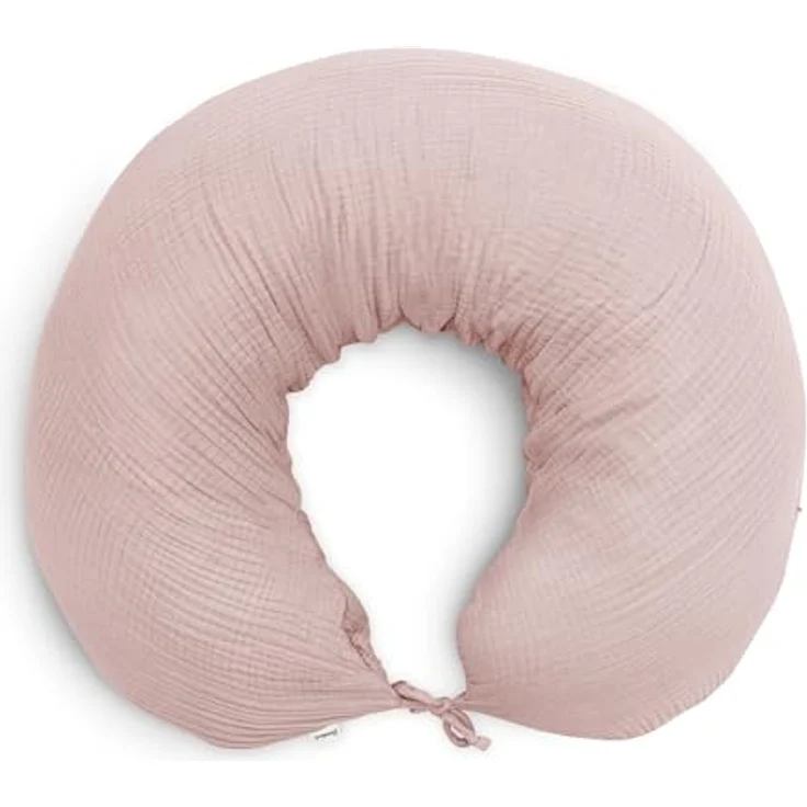 Ehrenkind Stillkissen Musselin aus hochwertiger Bio Baumwolle, Schwangerschaftskissen, Seitenschläferkissen, OEKO-TEX® STANDARD 100 Klasse 1 zertifiziert – Bild 2