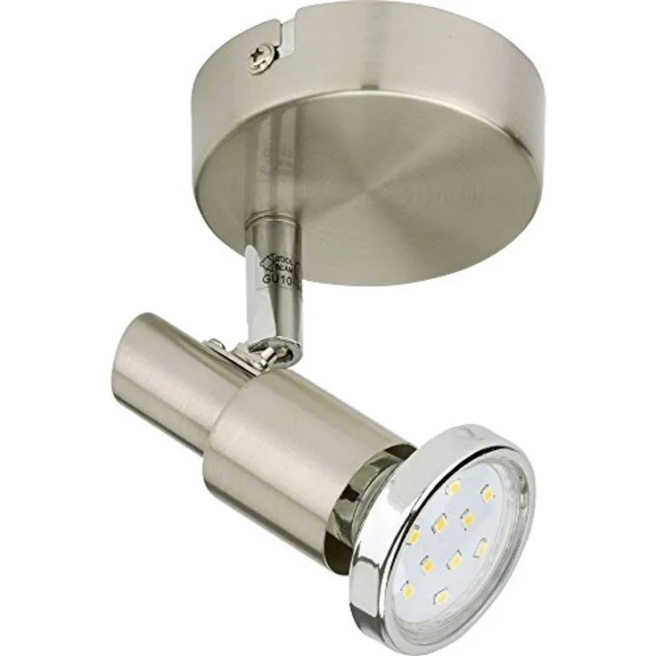 Briloner 1er Spot Cool nickel-matt 10,5x8 cm GU10