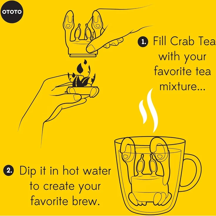 OTOTO CrabTea Tee Ei – Bild 9
