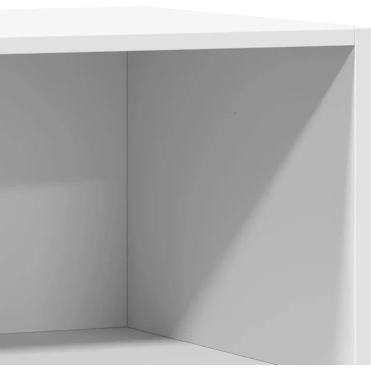 vidaXL Kleiderschrank Weiß 77x48x102 cm Holzwerkstoff 840821 – Bild 6