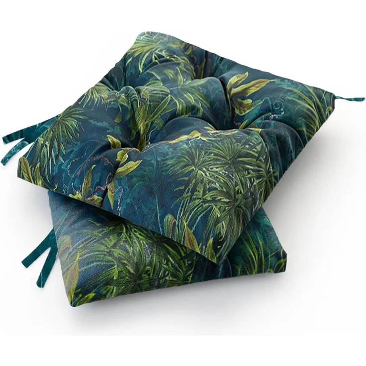 Bjird Stuhlkissen 45x45 cm - Wasserdichtes Gartenkissen für Stühle & Sessel, Wetterfest & Pflegeleicht - Dickes Sitzkissen 6 cm - Outdoor geeignet – Bild 1
