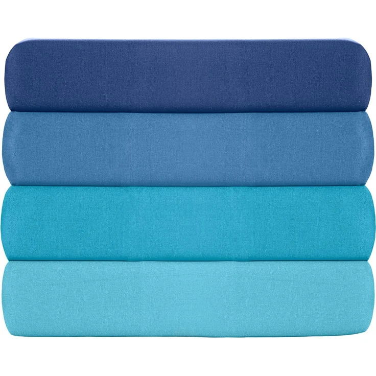 L'essentiel Maison 'Tonne Bleue - 74' Kissenbezug-Set (2-teilig) (DE), Blau, 80 x 80 cm – Bild 3