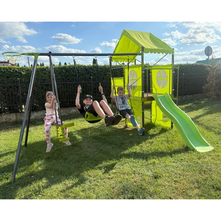 grosser Kinderspielplatz zum Schaukeln, Klettern, Wippen #4539 – Bild 7