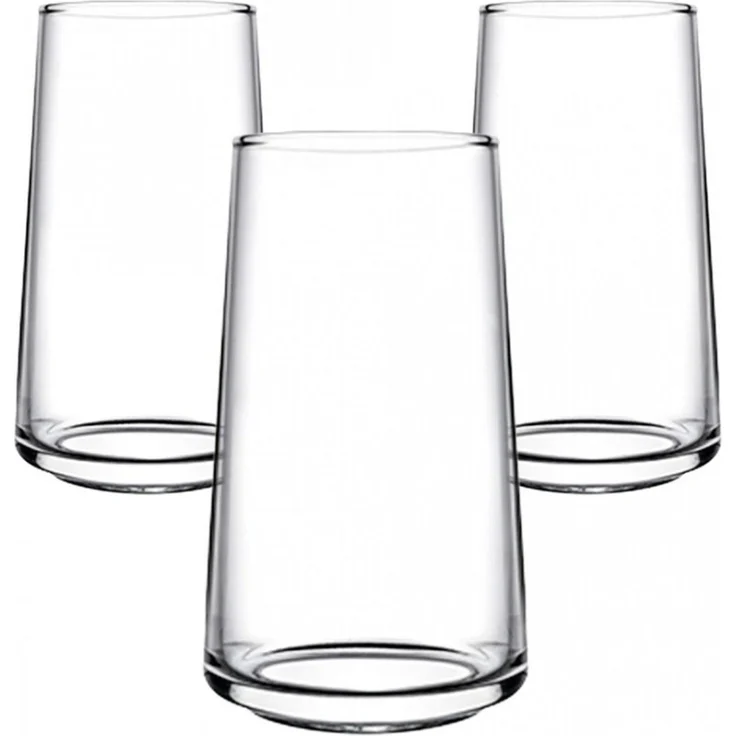 Hermia Concept 'PB-420410' Gläser-Set (3-teilig), Transparent, 6 x 6 x 13 cm, 390 ml – Bild 3