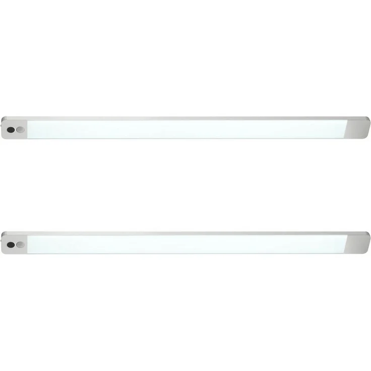Hanseatic LED Unterbauleuchte / Schrankbeleuchtung / Lichtleiste LUBLUGHK223, Bewegungsmelder, Dimmfunktion, Ein-/Ausschalter, Sensorschalter, LED fest integriert, Neutralweiß, Akkubetrieb, 4000 K – Bild 1