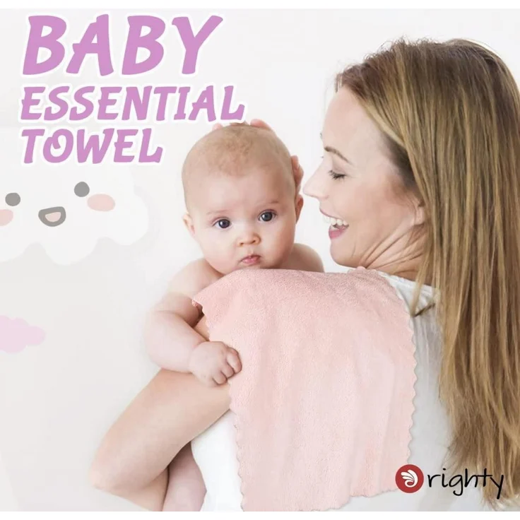 Orighty Spucktücher Korallenvlies Saugfähig Sanft Babyhaut 8er-Pack – Bild 5