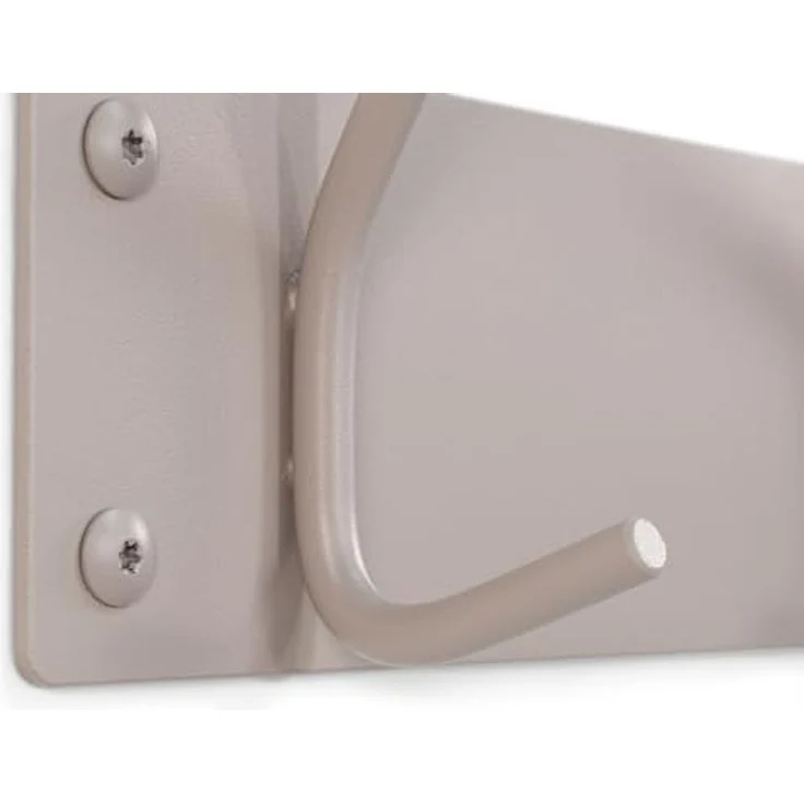 Spinder Design FUSION 5 Garderobe: Skandinavischer Stil, Stahl, Silky Taupe 70x6x12 cm – Bild 3