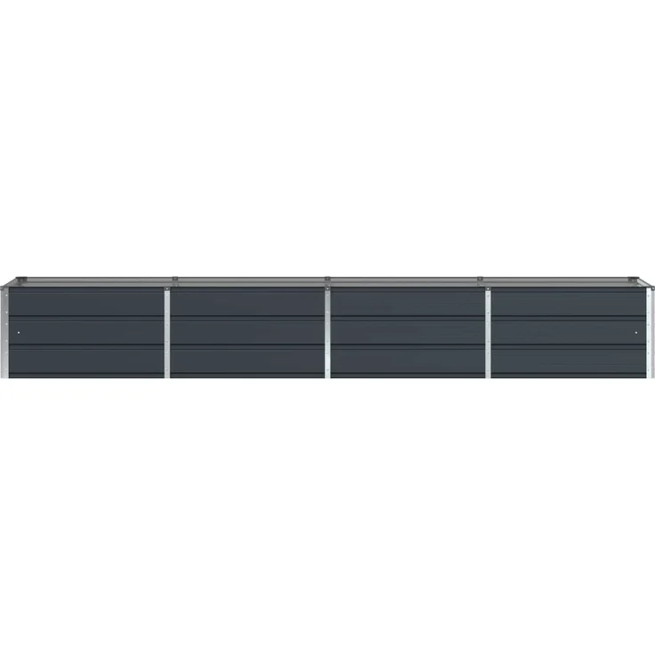 vidaXL Pflanzkübel Anthrazit 320 x 80 x 45 cm Stahl 42018196 – Bild 3