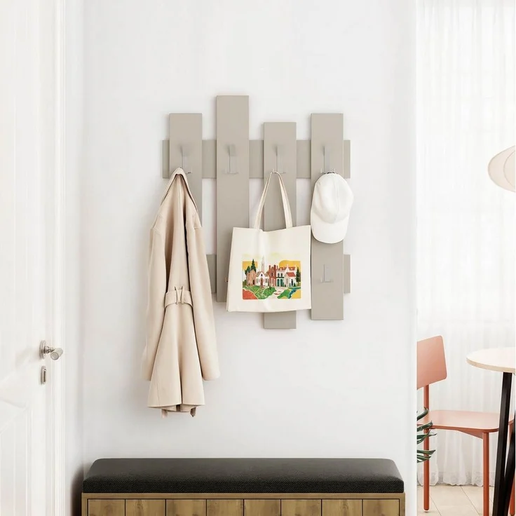Decortie Wandgarderobe Wave, Aufhänger/ Hänger, 64 x 4 x 81 cm – Bild 3