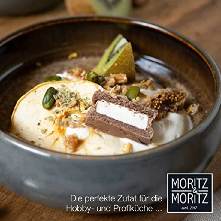 Moritz & Moritz Dessertschale Moritz & Moritz SOLID 4x Dessertschale Beige, Steinzeug, (4er Set, 4-tlg), Dip Schälchen aus Steinzeug für Dessert – Bild 7