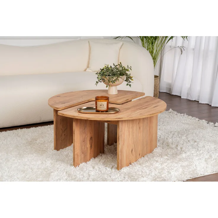 Skye Decor Couchtisch 100% MELAMINE COATED PARTICLE BOARD, 90 cm x 41 cm x 18 mm 241NRD14