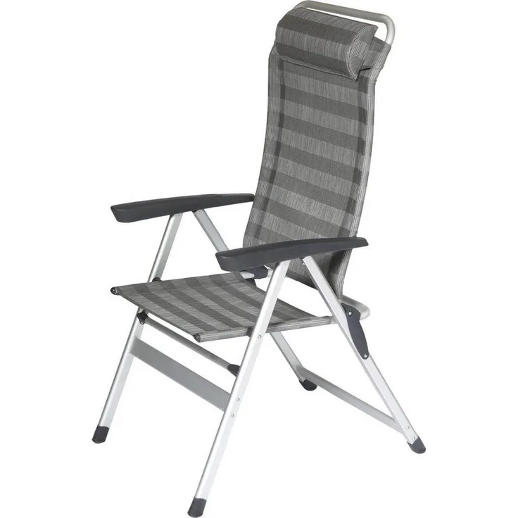 TrendLine Campingsessel Luca Alu Campingstuhl gepolstert Relaxsessel Klappstuhl