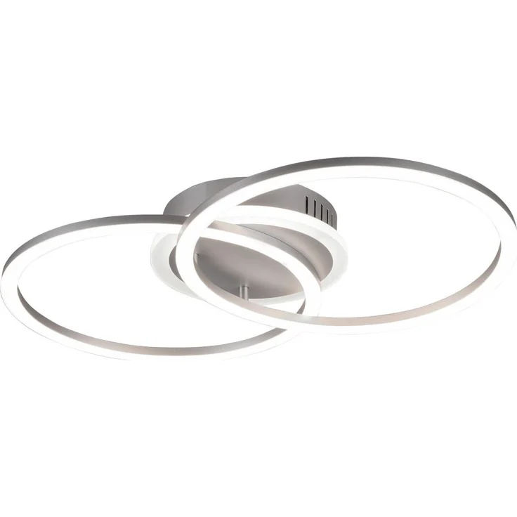 LED Deckenleuchte, Ringe, Switch-Dimmer, B 50 cm – Bild 1