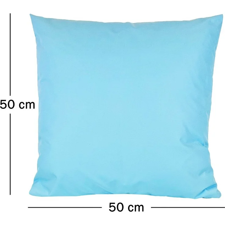 JACK Kissenbezüge 2er Set 50x50cm Outdoor Wasserfest, (2 Stück), 2x Kissenhülle, strapazierfähig, wasserabweisend, Innen & Außen – Bild 4