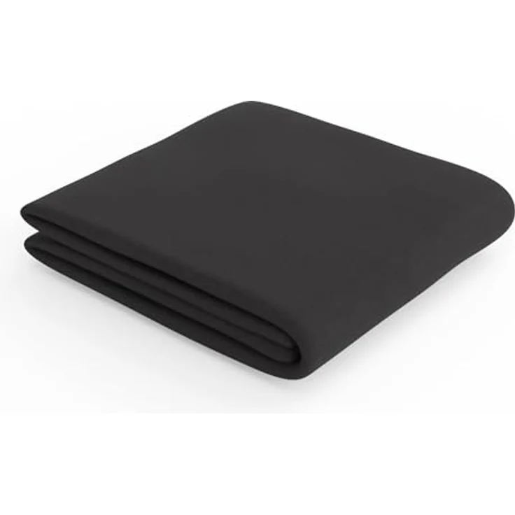 Amazon Basics Spannbetttuch, Mikrofaser, Schwarz, 200 x 200 x 30 cm – Bild 4