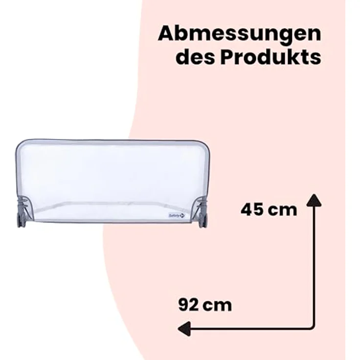 SAFETY 1ST 'Standard' Bettschutzgitter 90 cm – Bild 7