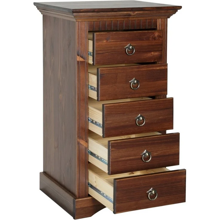 Home affaire Kommode Rustic, Breite 48cm, aus massiver Kiefer, FSC®-zertifiziert – Bild 2