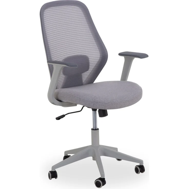 Drehstuhl HARPER AKITA BHT 58x99x62.50 cm grau Chefsessel Bürostuhl Schreibtischstuhl Bürosessel – Bild 1