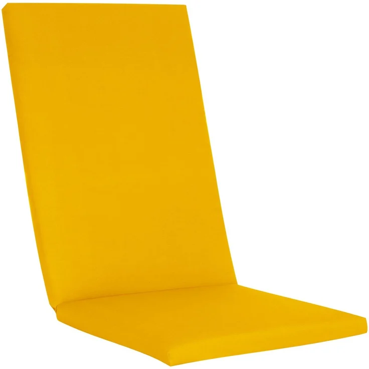elGiga | KETTtex Hochlehner-Auflage Korsika Gelb 123 x 48 x 4 cm – Bild 1