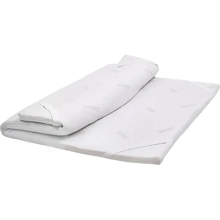 Talamo Italia - Viereckiger und halber Topper Toro, Matratze zur Verbesserung der Körperhaltung, Memory Foam Topper, hypoallergener und atmungsaktiver Topper, 100% Made in Italy, 120x200h5 cm – Bild 2