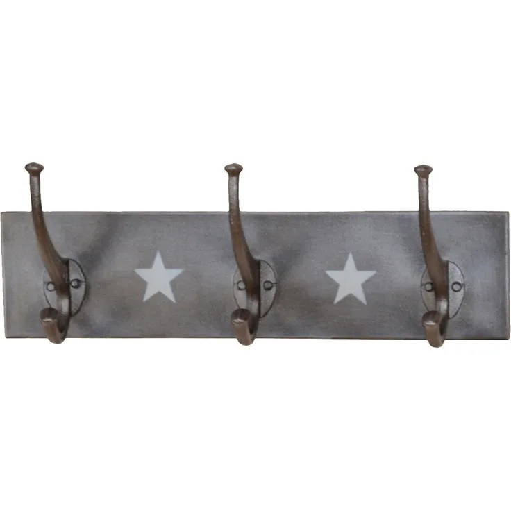 Hakenleiste / Wandgarderobe Industriestyle
