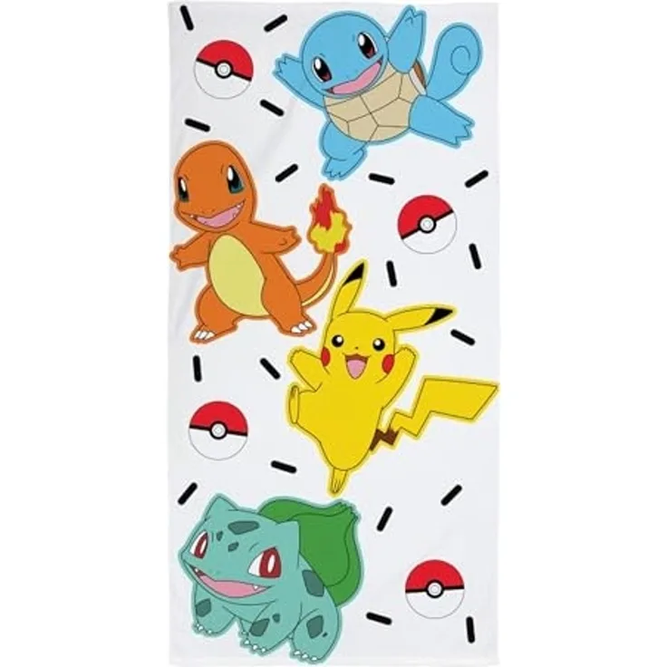 Halantex Handtuch Pokémon Handtuch Ver. 7 140 x 70 cm