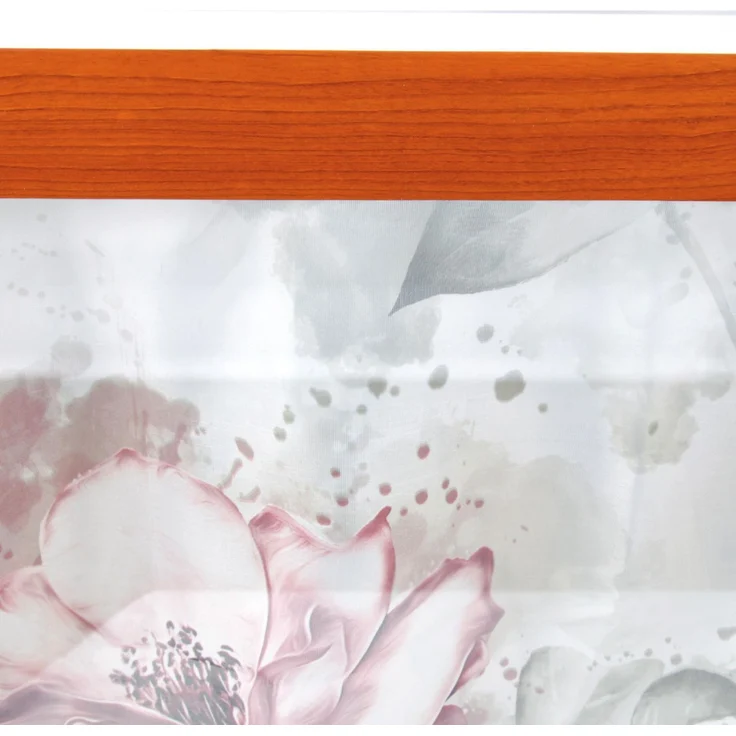 Bestlivings 1-3 Läufige Vorhangschiene mit Innenlauf aus Kunststoff und Kunststoff Blende Kirschbaum 420cm 3-läufig – Bild 7