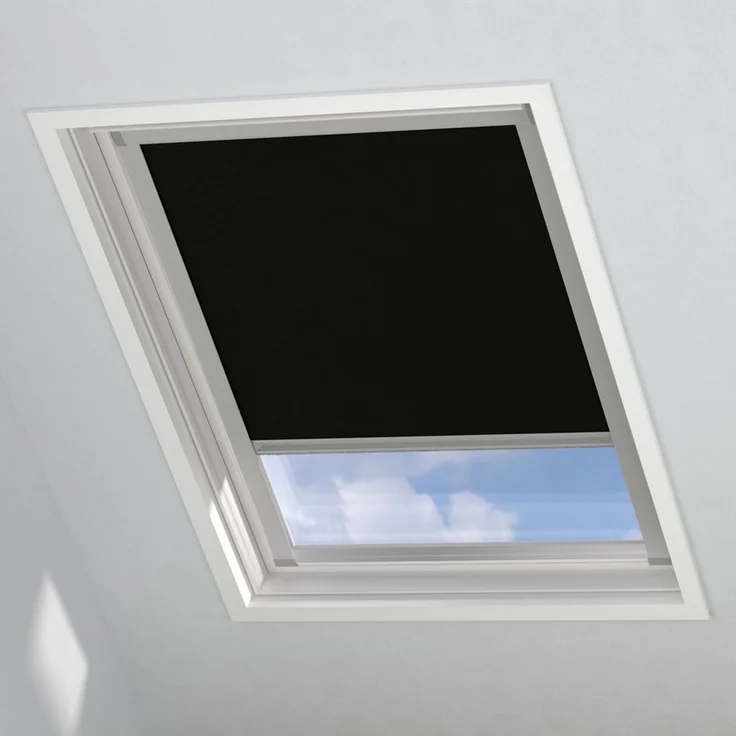 Verdunklungsrollo Sky-Dachfensterrollo, my home, verdunkelnd, mit Bohren, in Führungsschienen, verschraubt, mit Kassette und Seitenprofilen – Bild 1
