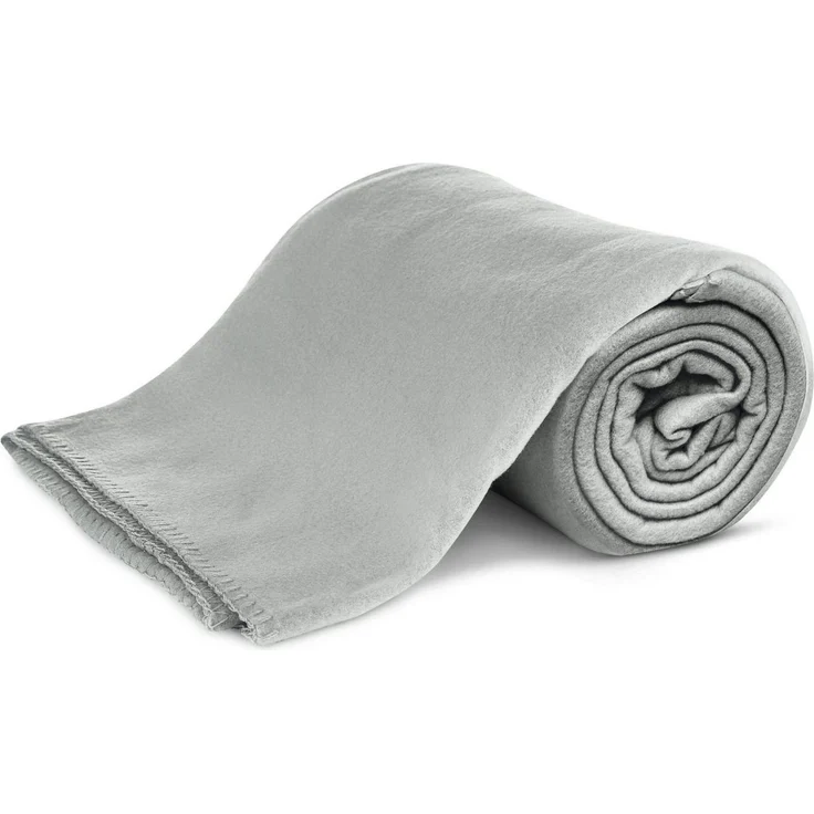 Wohndecke Polar-Fleece mit Antipilling, ca. 420g, 130x160 cm, KiGATEX, Ziersticheinfassung – Bild 1
