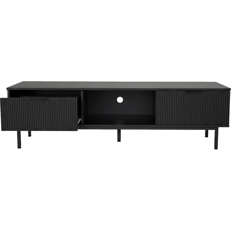 HOME DELUXE TV-Schrank NYLA Schwarz - 160 x 43 cm – Bild 3