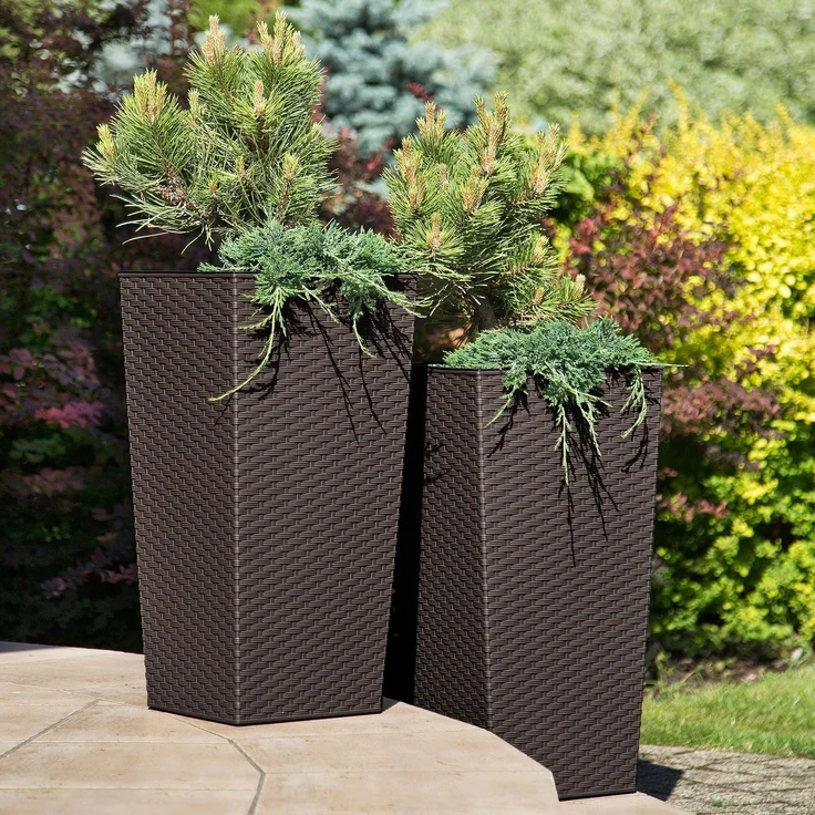 KADAX Blumentopfeinsatz 39x75cm hoch Mokka – Bild 4
