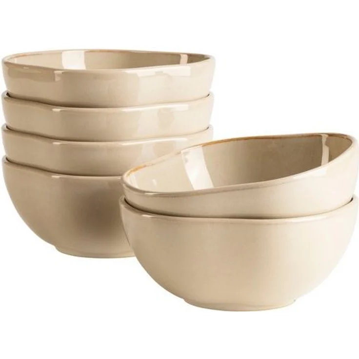 MÄSER Schüssel Cordelia, Schüssel Set, aus Steinzeug, Ø 16 cm, Steinzeug, (6-tlg) – Bild 4