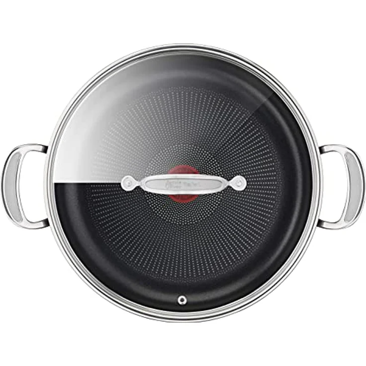 Tefal H9124644 Kochtopf, 24 cm, Jamie Oliver, harteloxiert, Aluminium, Schwarz – Bild 6