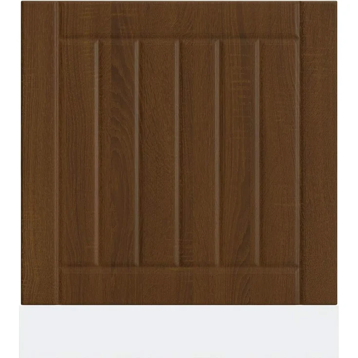 vidaXL Geschirrspülerblende Lucca Braun Eichen-Optik Holzwerkstoff 853904 – Bild 4
