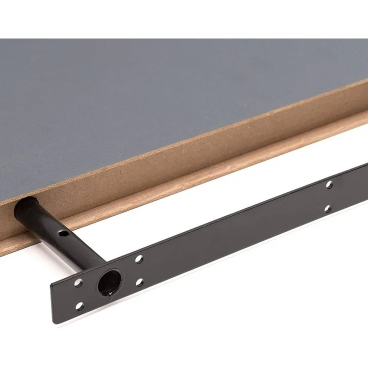 Woltu Wandregal, 2er-Set Wandboard CD DVD Regal Bücherregal Holz Board – Bild 3