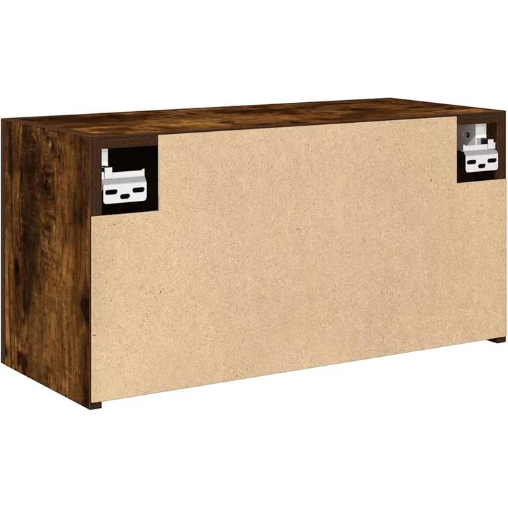 vidaXL Bad-Wandschrank Räuchereiche 60x25x30 cm Holzwerkstoff 860062 – Bild 7