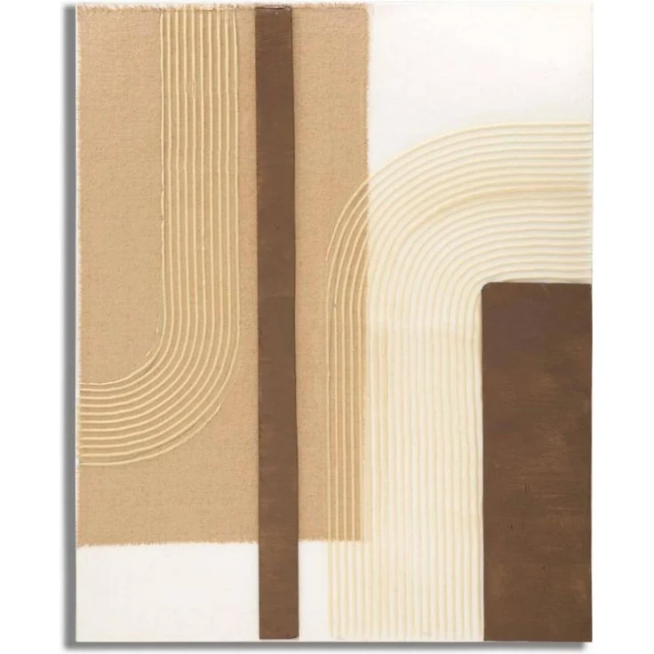 Dmora Gemälde Fondoro, Wandgemälde, Ornamentales Paneel, Dekoratives Zubehör, 80x3 h100 cm, Bunt – Bild 1