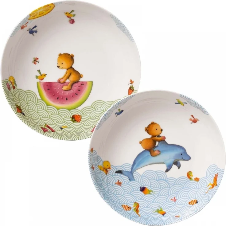 Villeroy & Boch Hungry as a Bear Kinderteller tief – Bild 2
