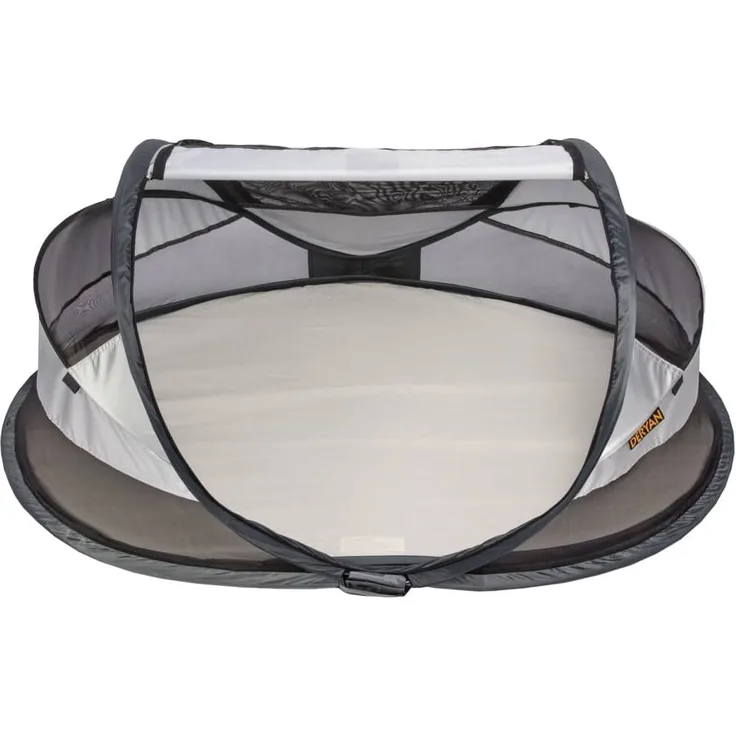 Deryan Reisebett Baby-Luxus, 2020, 120 cm, Polyester, silber