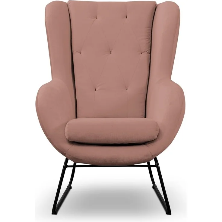 Sessel Designersessel ARTEMIS in Stoff Kronos Altrosa – Bild 3