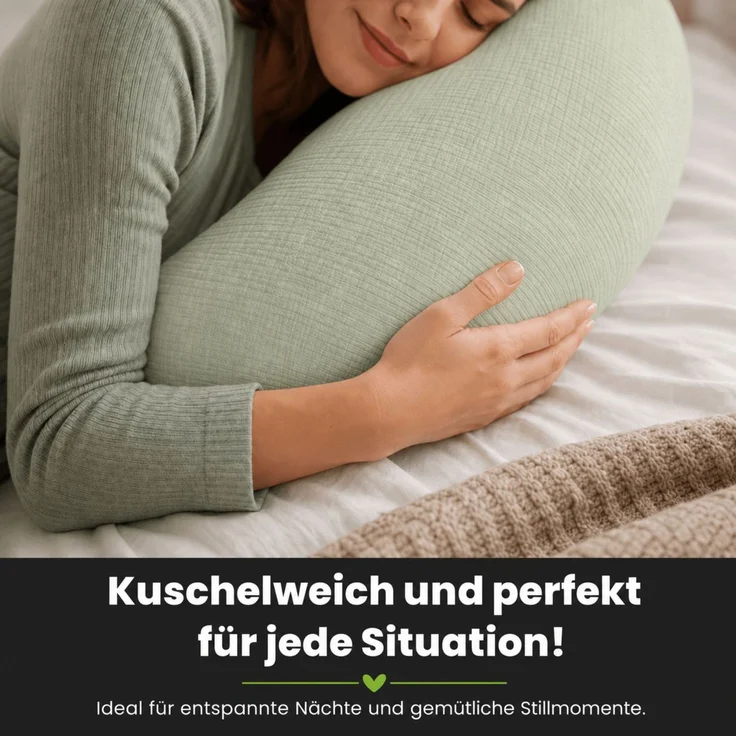 Theraline Musselinmond Stillkissen 140 x 27 cm TOP – Bild 9