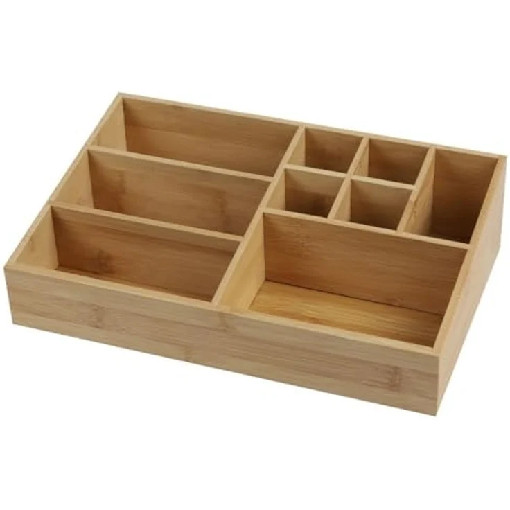Bambou&Co Organizer Bambou&Co. Bambus Sortierer Aufbewahrungsbox – Bild 1