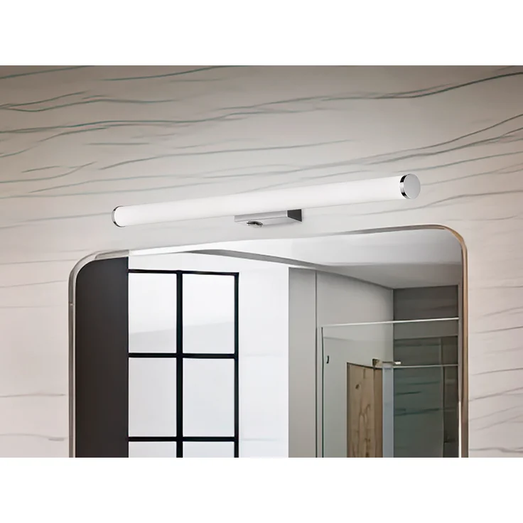 Trio Leuchten LED Badezimmer Wandleuchte Mattimo 283274206, Metall Chrom, Kunststoff Weiß, 6.5 Watt LED – Bild 1